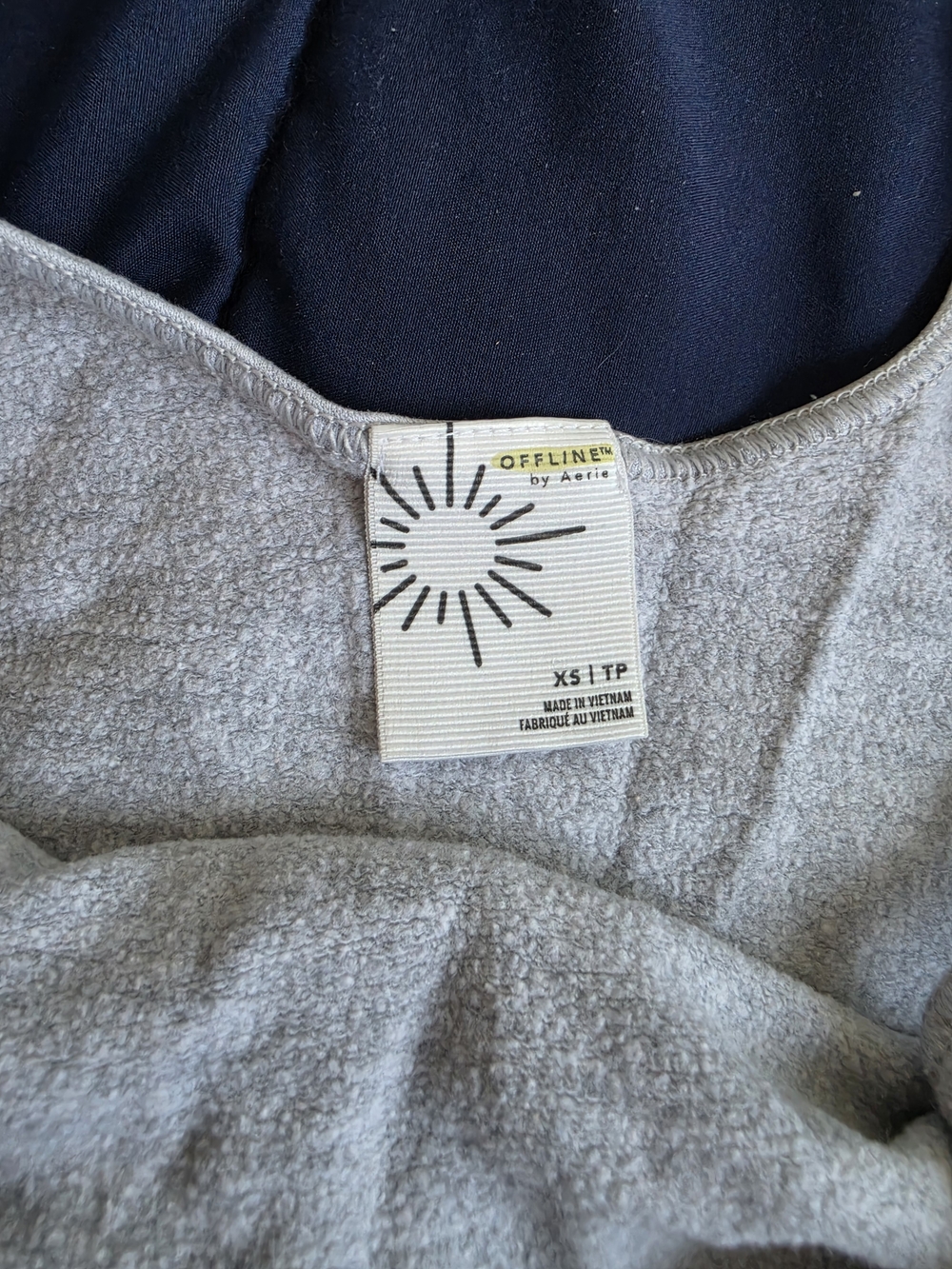 OFFLINE by Aerie Heather Grey Bra